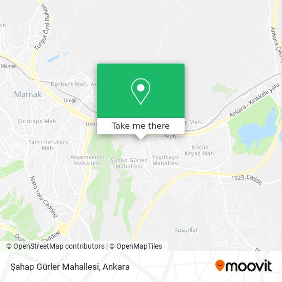 Şahap Gürler Mahallesi map