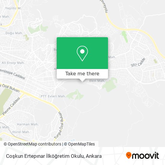 Coşkun Ertepınar İlköğretim Okulu map