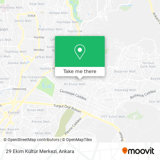 29 Ekim Kültür Merkezi map
