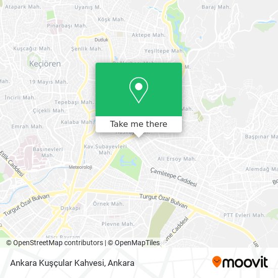 Ankara Kuşçular Kahvesi map