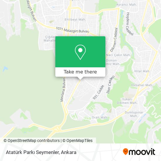 Atatürk Parkı Seymenler map