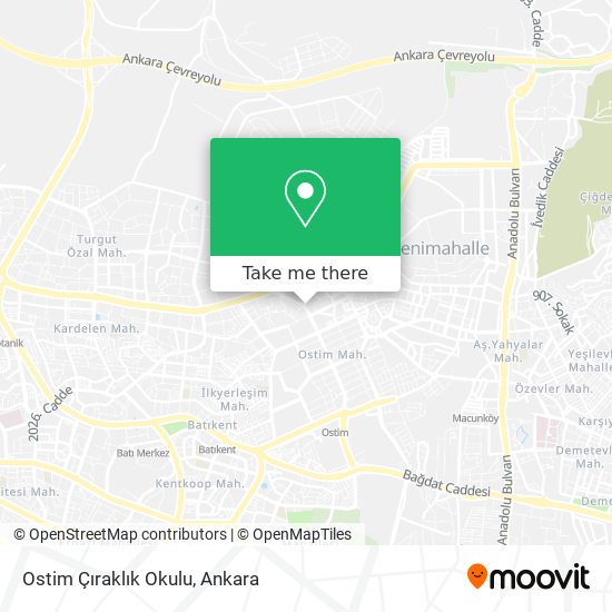 Ostim Çıraklık Okulu map