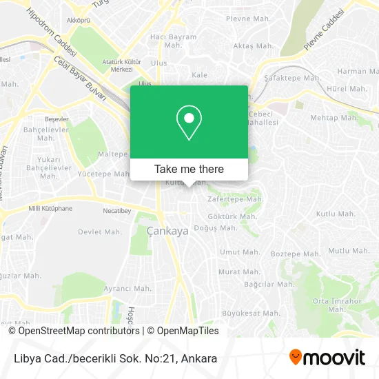 Libya Cad. / becerikli Sok. No:21 map