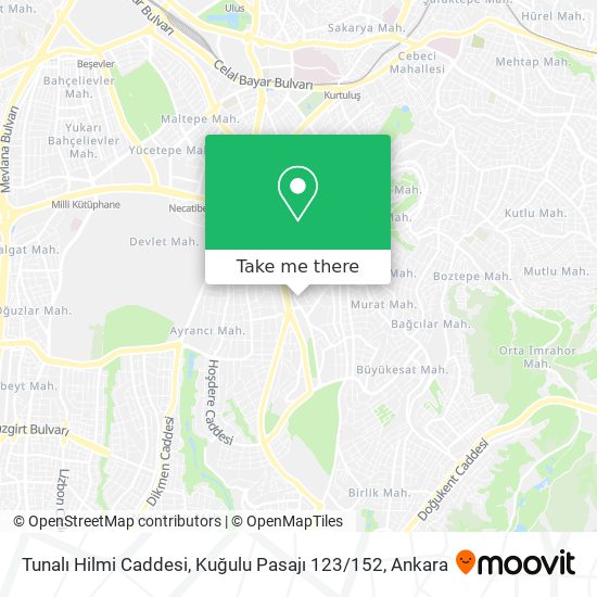Tunalı Hilmi Caddesi, Kuğulu Pasajı 123 / 152 map