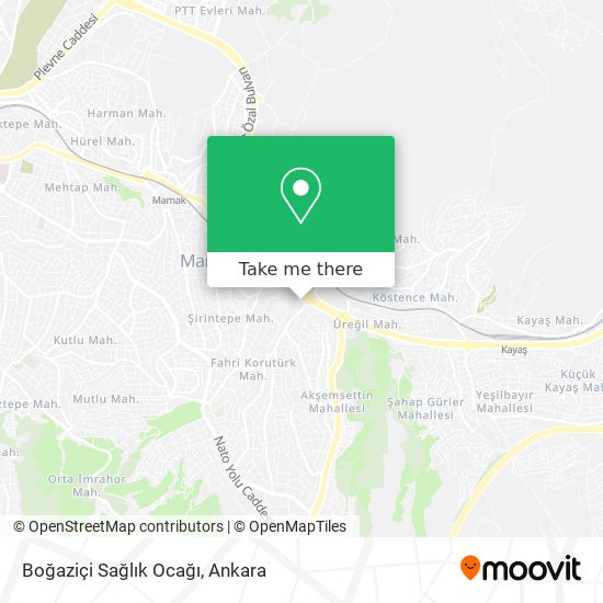 Boğaziçi Sağlık Ocağı map