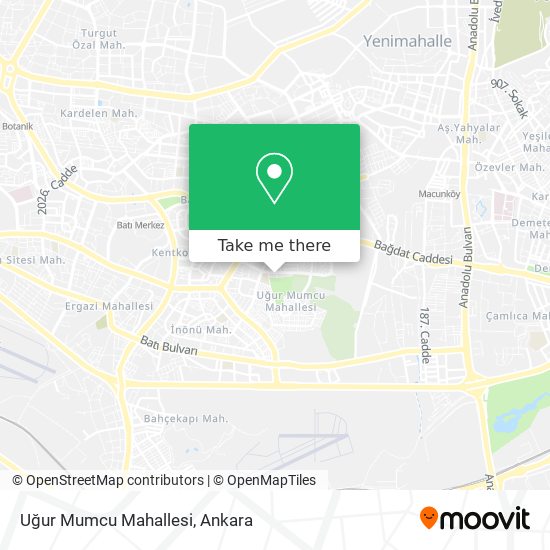 Uğur Mumcu Mahallesi map