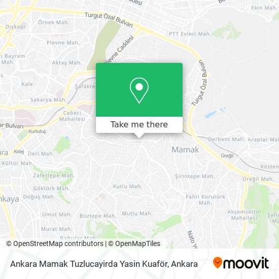 Ankara Mamak Tuzlucayirda Yasin Kuaför map
