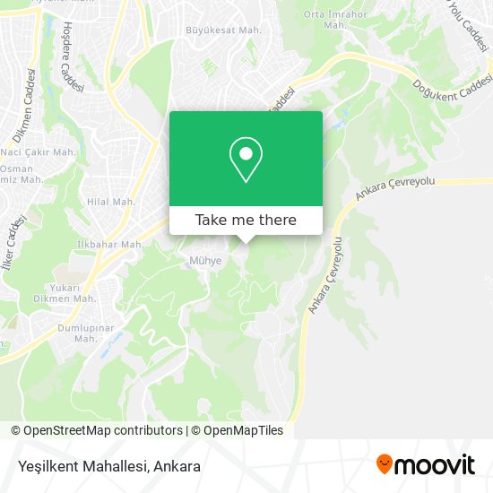 Yeşilkent Mahallesi map