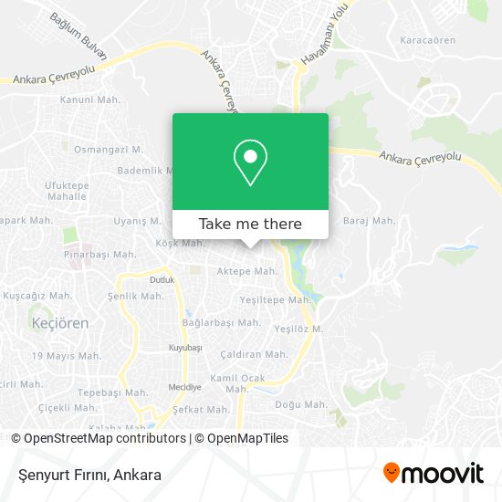 Şenyurt Fırını map