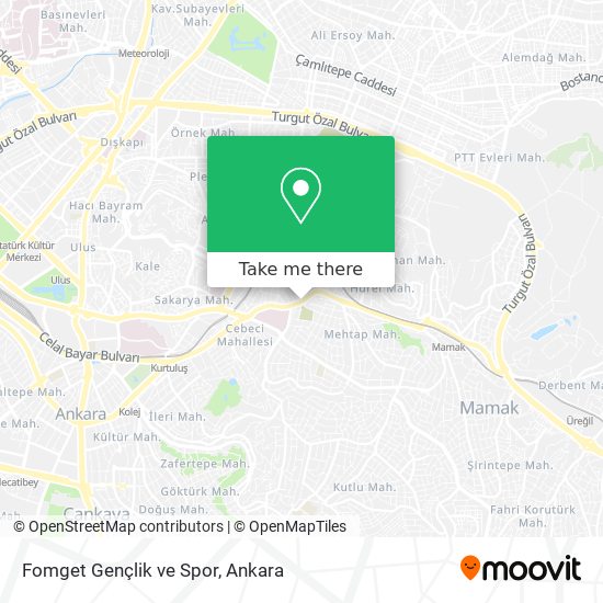Fomget Gençlik ve Spor map