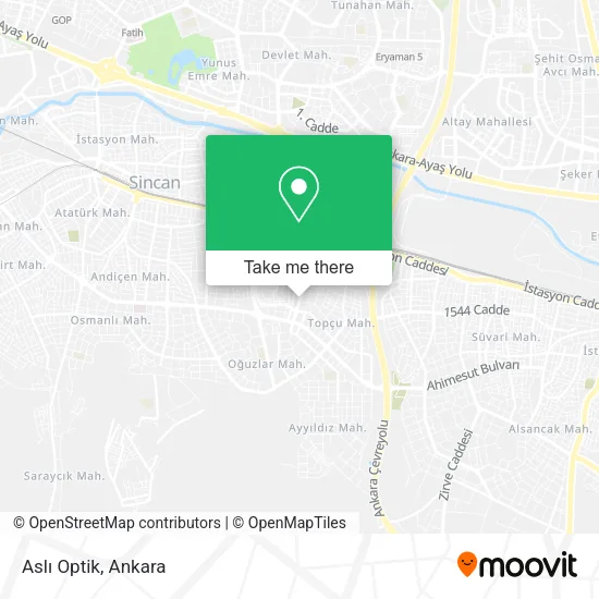 Aslı Optik map