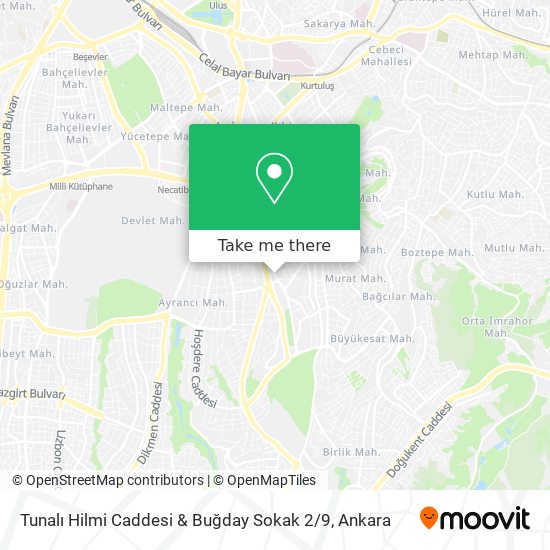 Tunalı Hilmi Caddesi & Buğday Sokak 2 / 9 map