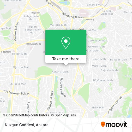 Kuzgun Caddesi map