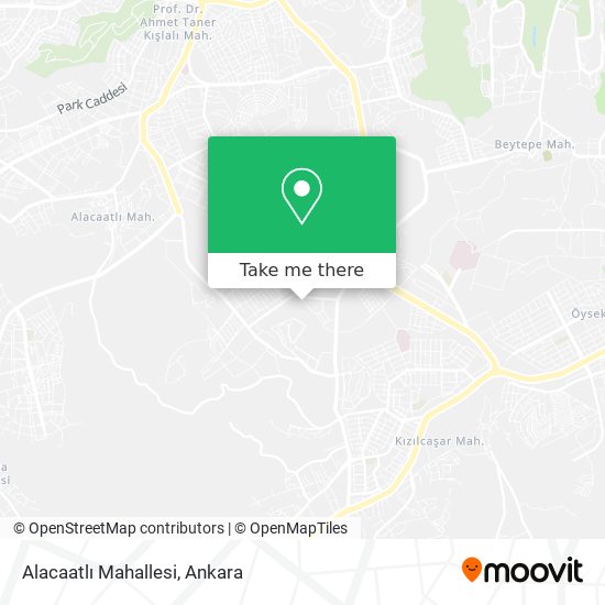 Alacaatlı Mahallesi map