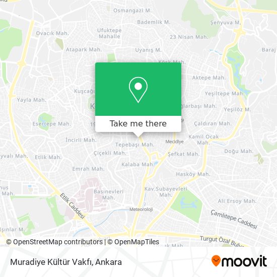 Muradiye Kültür Vakfı map