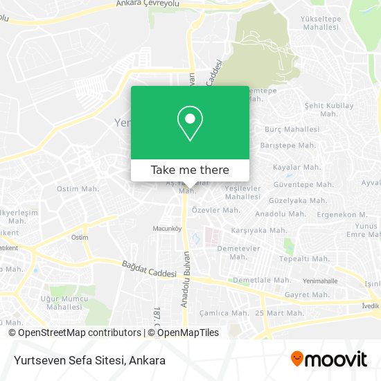 Yurtseven Sefa Sitesi map