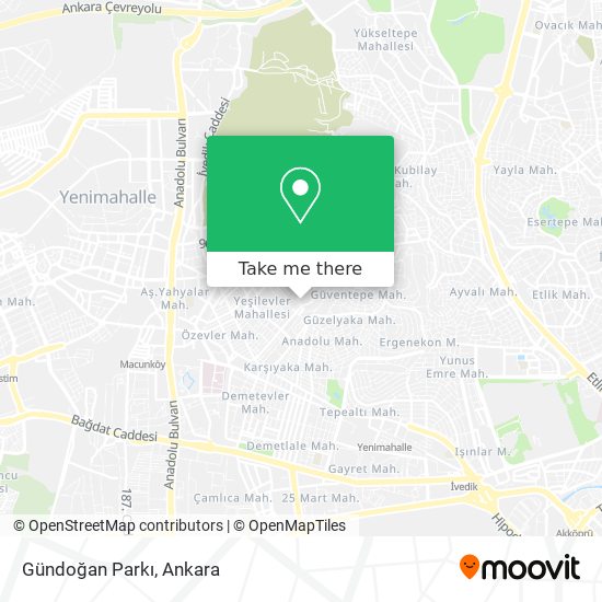 Gündoğan Parkı map