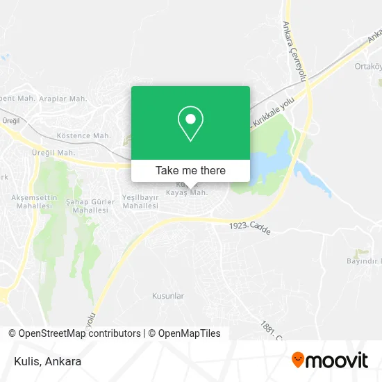 Kulis map