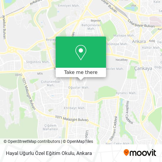 Hayal Uğurlu Özel Eğitim Okulu map