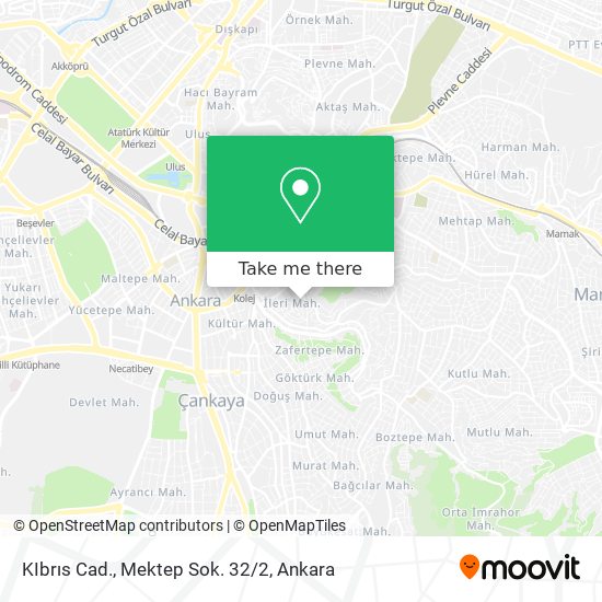 KIbrıs Cad., Mektep Sok. 32/2 map