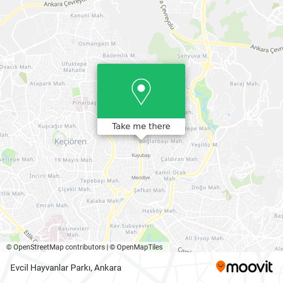 Evcil Hayvanlar Parkı map