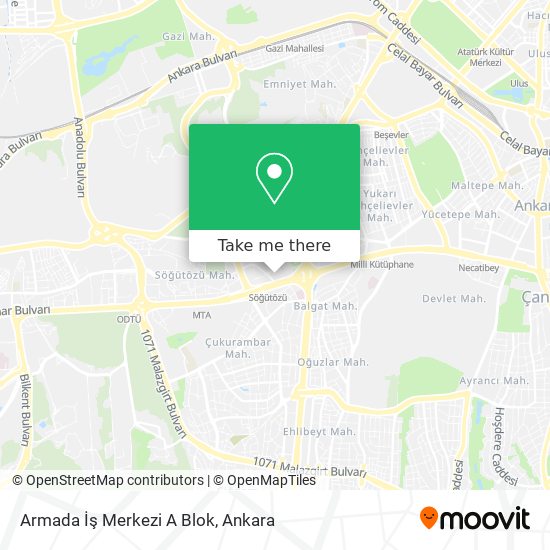 Armada İş Merkezi A Blok map