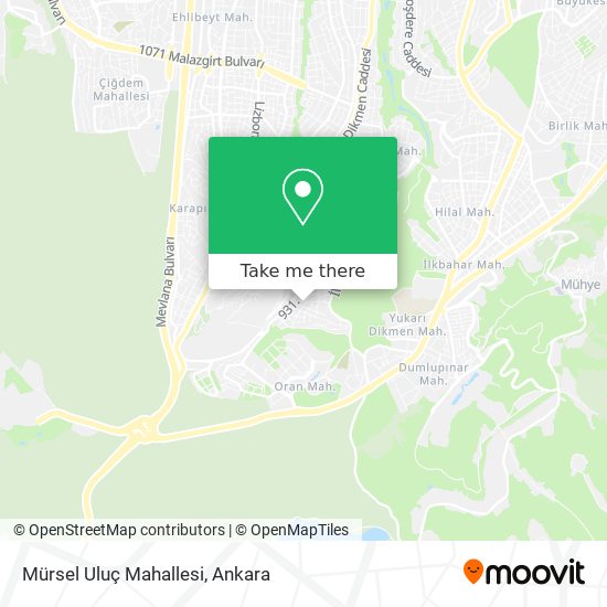 Mürsel Uluç Mahallesi map