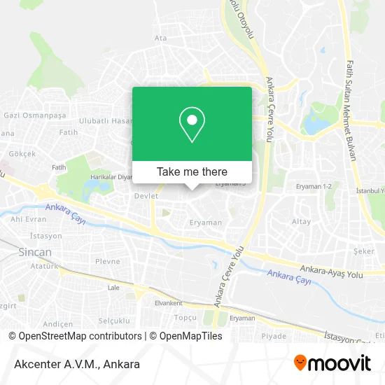 Akcenter A.V.M. map