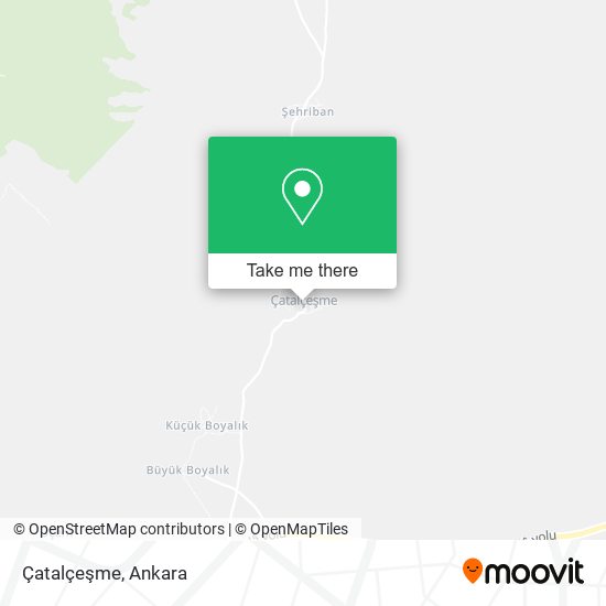 Çatalçeşme map