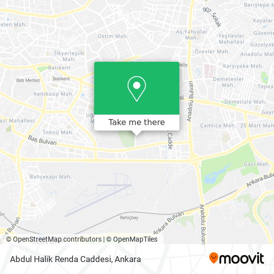 Abdul Halik Renda Caddesi map