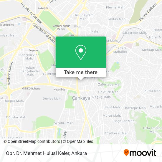 Opr. Dr. Mehmet Hulusi Keler map