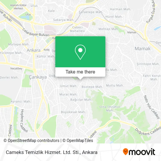 Cameks Temizlik Hizmet. Ltd. Sti. map