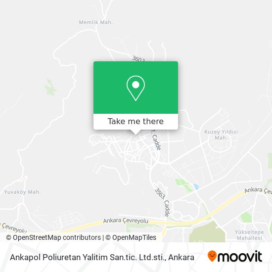 Ankapol Poliuretan Yalitim San.tic. Ltd.sti. map