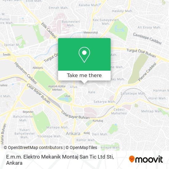 E.m.m. Elektro Mekanik Montaj San Tic Ltd Sti map