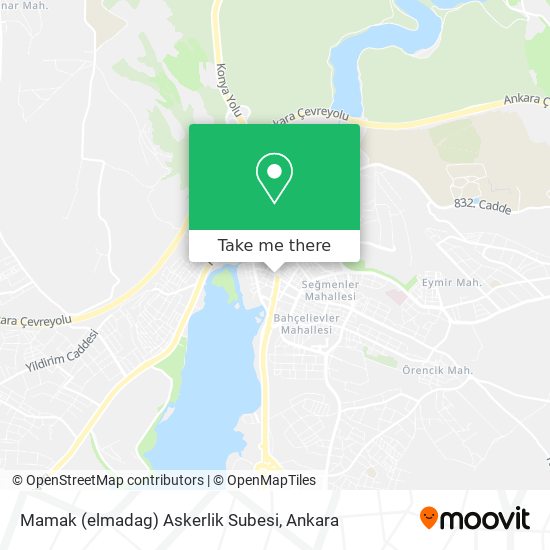 Mamak (elmadag) Askerlik Subesi map