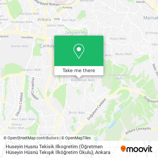 Huseyin Husnu Tekisik Ilkogretim (Öğretmen Hüseyin Hüsnü Tekışık İlköğretim Okulu) map
