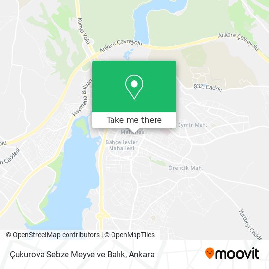 Çukurova Sebze Meyve ve Balık map