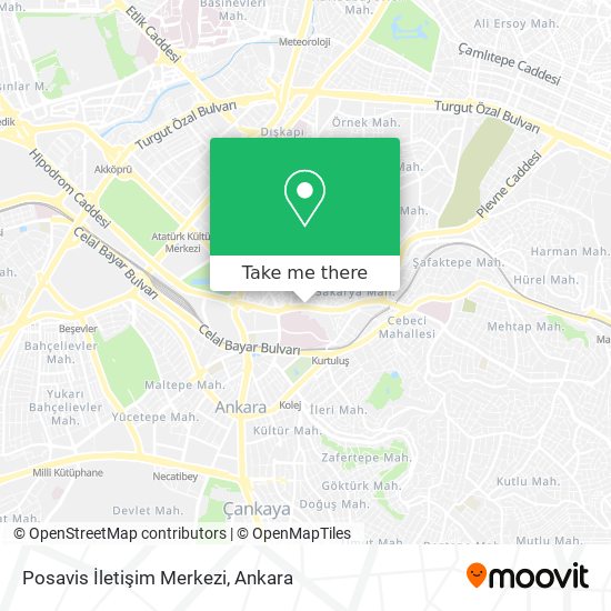 Posavis İletişim Merkezi map