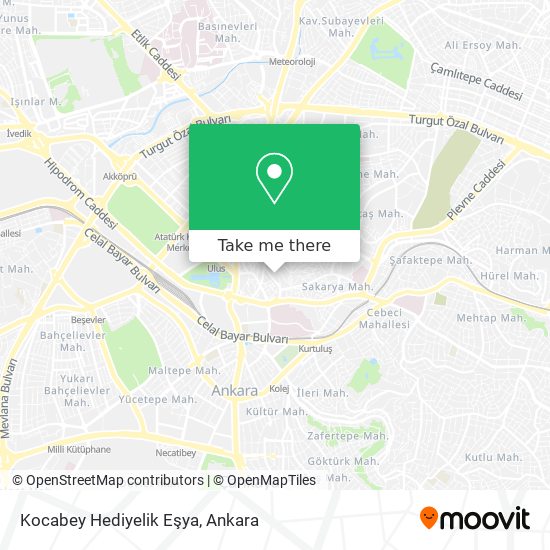 Kocabey Hediyelik Eşya map