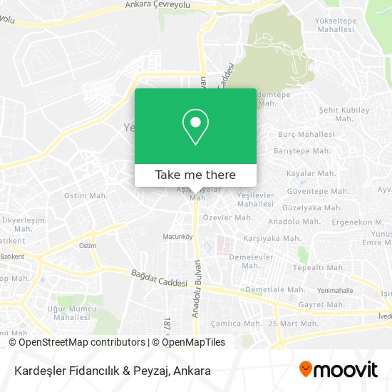 Kardeşler Fidancılık & Peyzaj map