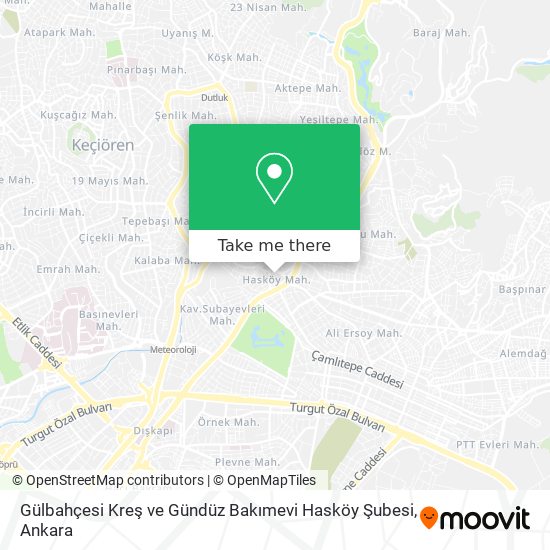 Gülbahçesi Kreş ve Gündüz Bakımevi Hasköy Şubesi map