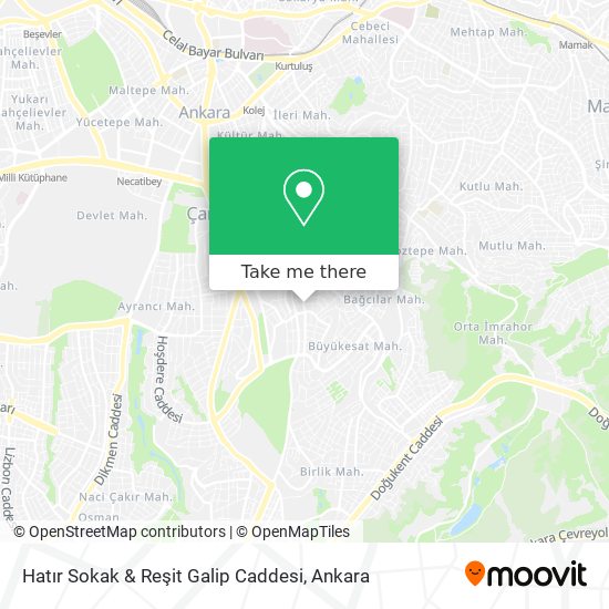 Hatır Sokak & Reşit Galip Caddesi map
