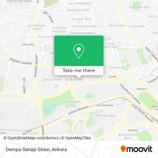 Dempa Sanayi Sitesi map