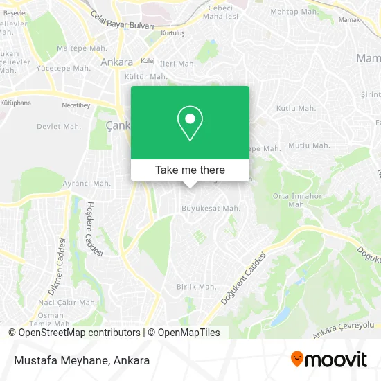 Mustafa Meyhane map
