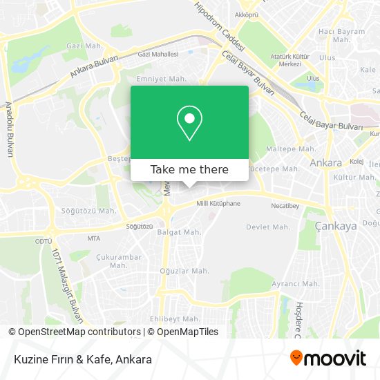 Kuzine Fırın & Kafe map