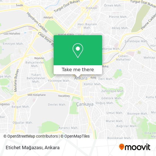 Etichet Mağazası map