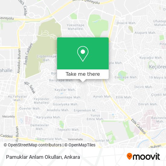 Pamuklar Anlam Okulları map