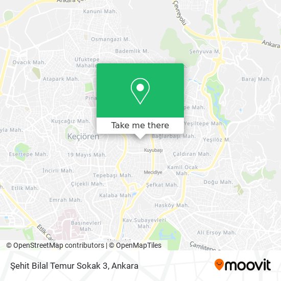 Şehit Bilal Temur Sokak 3 map