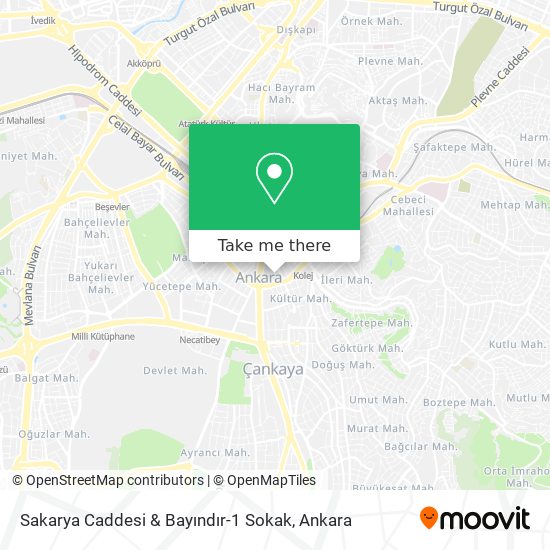 Sakarya Caddesi & Bayındır-1 Sokak map