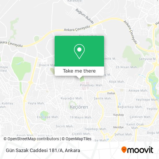 Gün Sazak Caddesi 181/A map